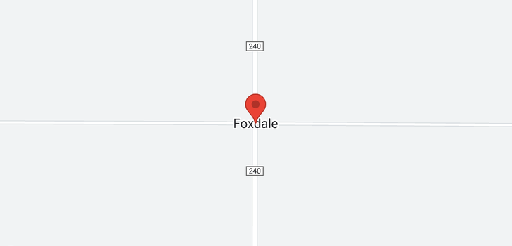 map of Foxdale Acreage - 12.54 Acres